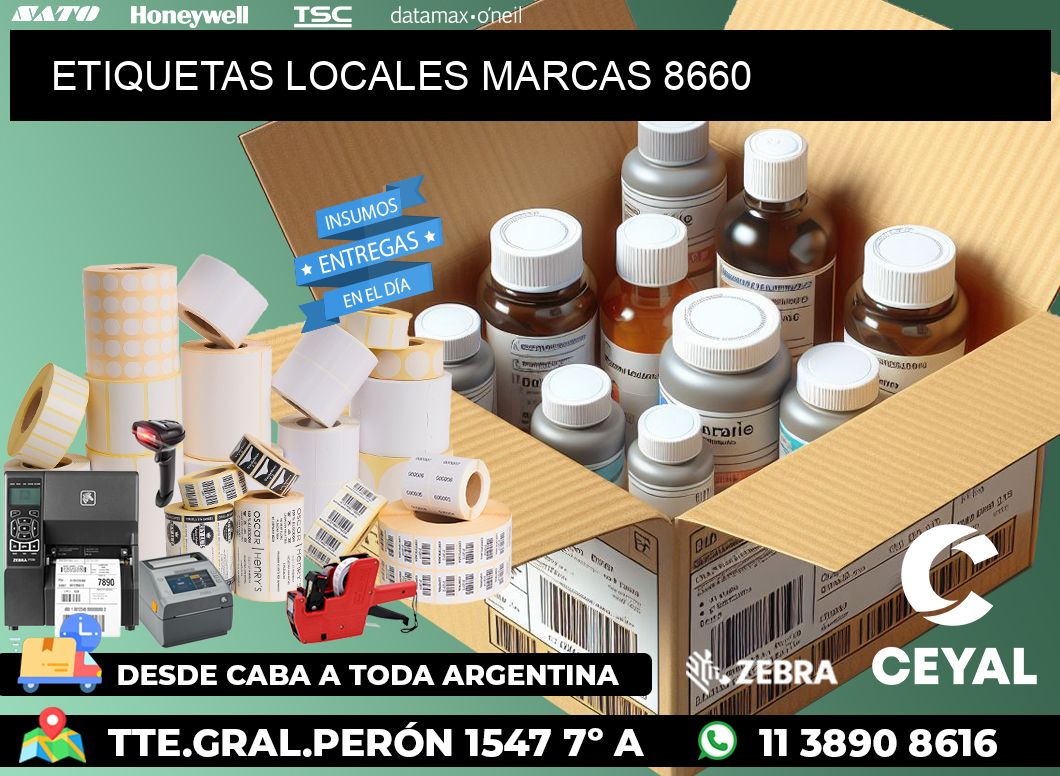 ETIQUETAS LOCALES MARCAS 8660