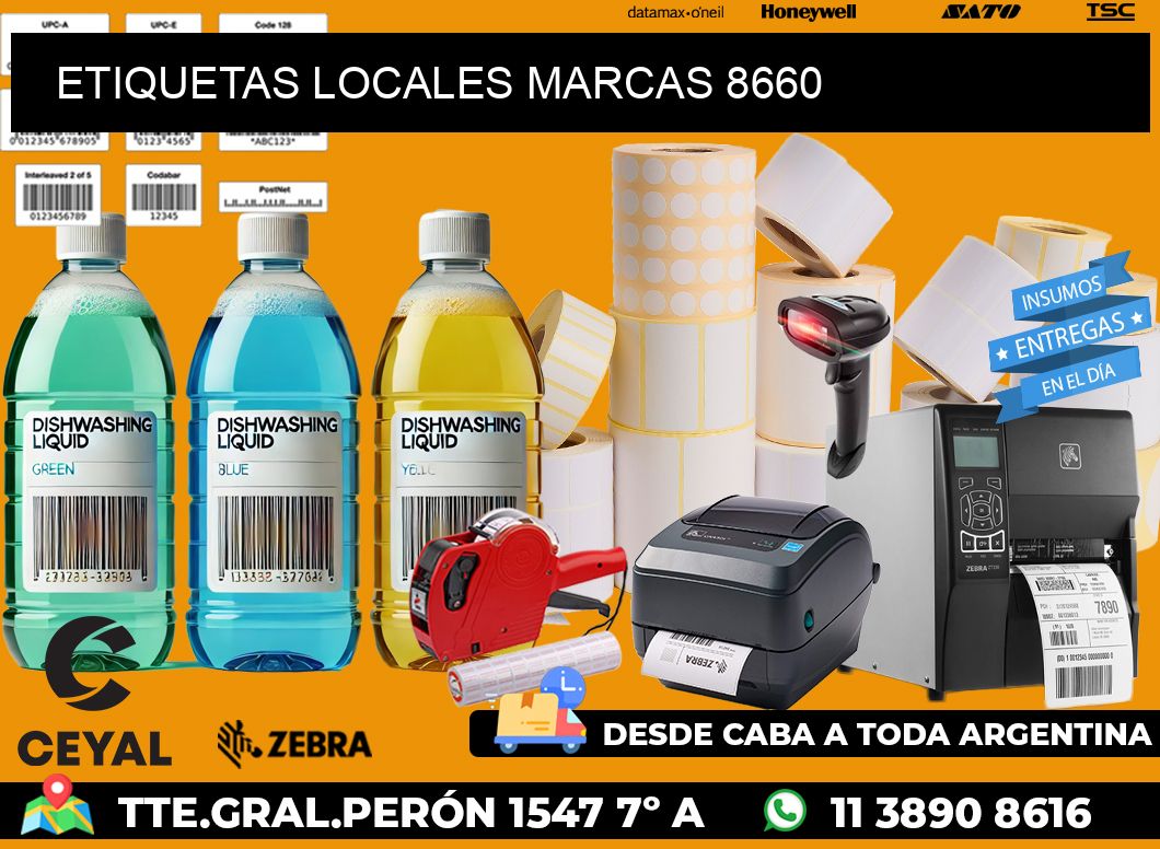 ETIQUETAS LOCALES MARCAS 8660