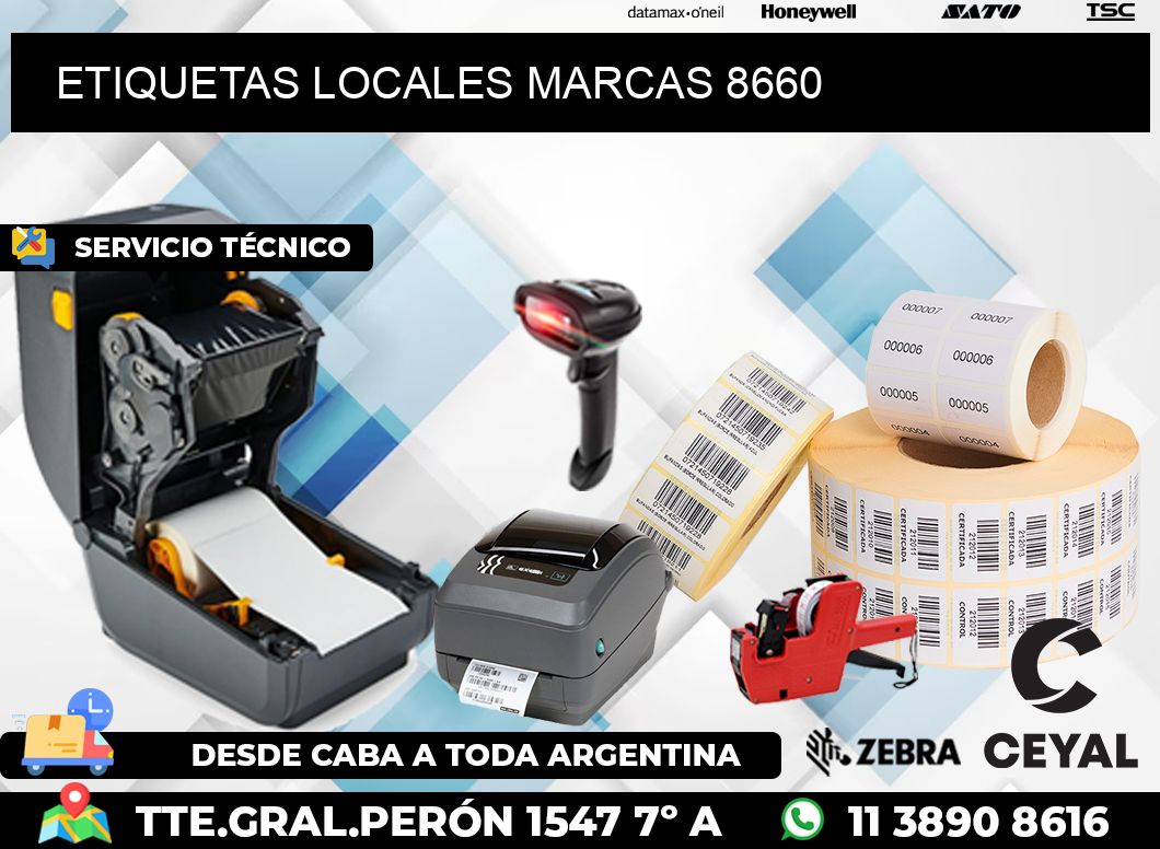 ETIQUETAS LOCALES MARCAS 8660