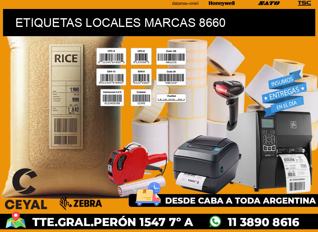 ETIQUETAS LOCALES MARCAS 8660