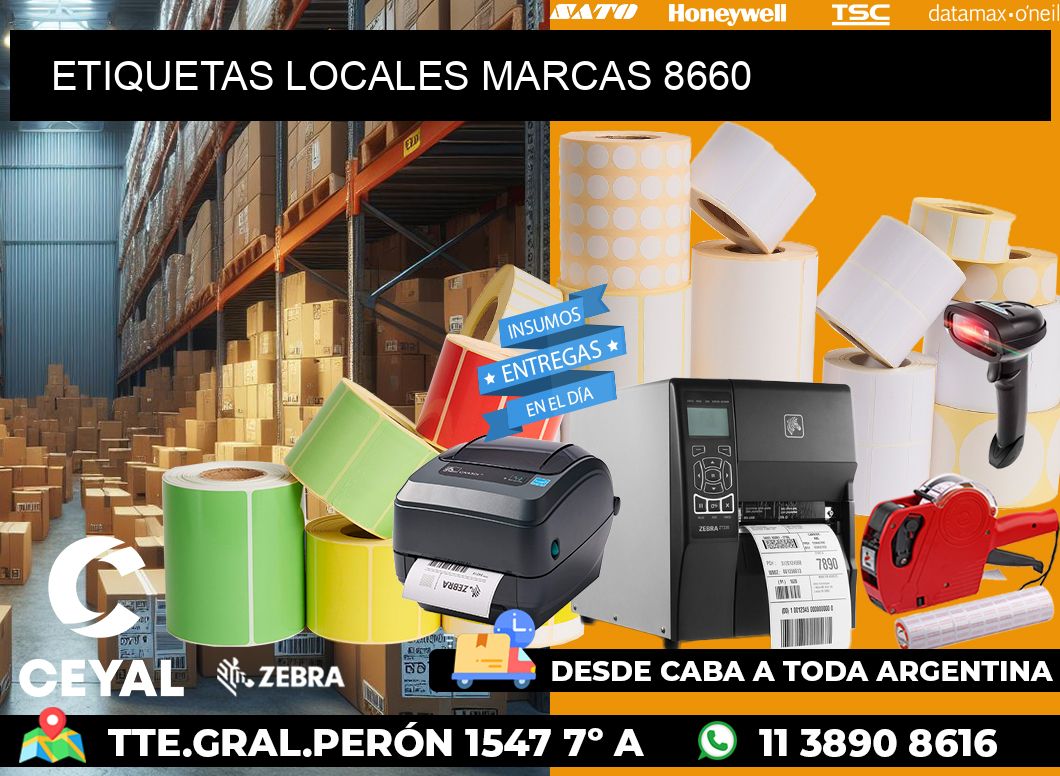 ETIQUETAS LOCALES MARCAS 8660