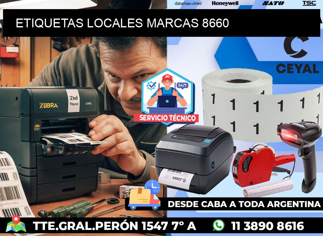ETIQUETAS LOCALES MARCAS 8660