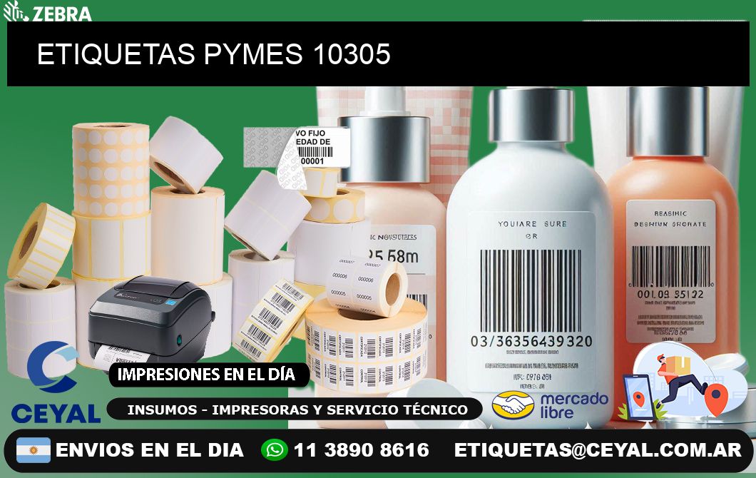ETIQUETAS PYMES 10305
