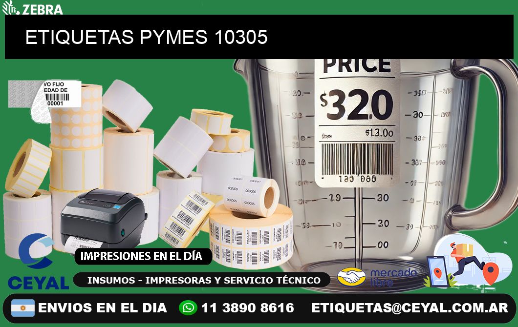 ETIQUETAS PYMES 10305