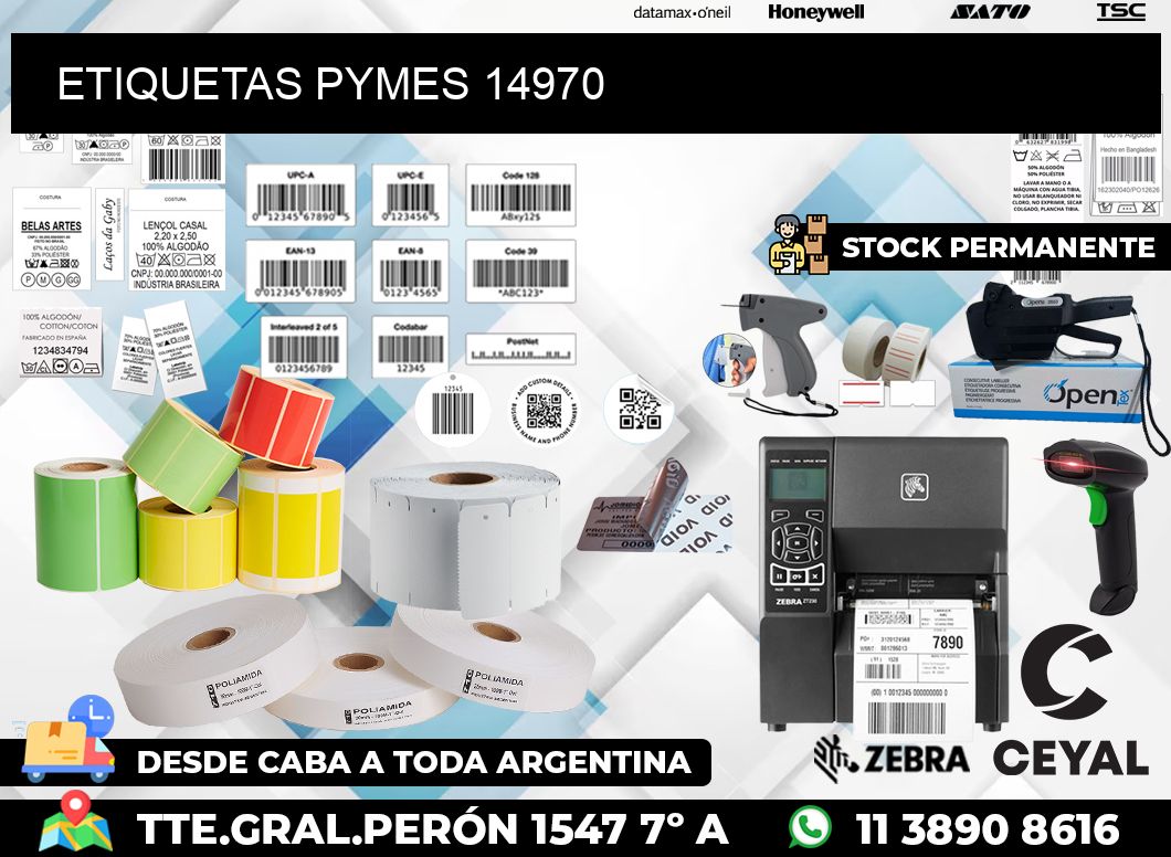 ETIQUETAS PYMES 14970