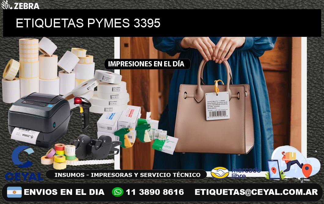 ETIQUETAS PYMES 3395