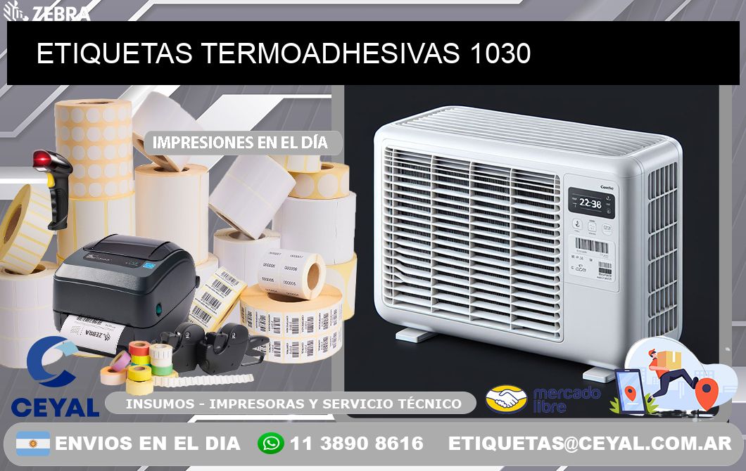 ETIQUETAS TERMOADHESIVAS 1030