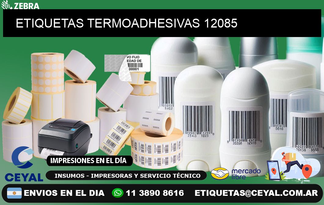ETIQUETAS TERMOADHESIVAS 12085