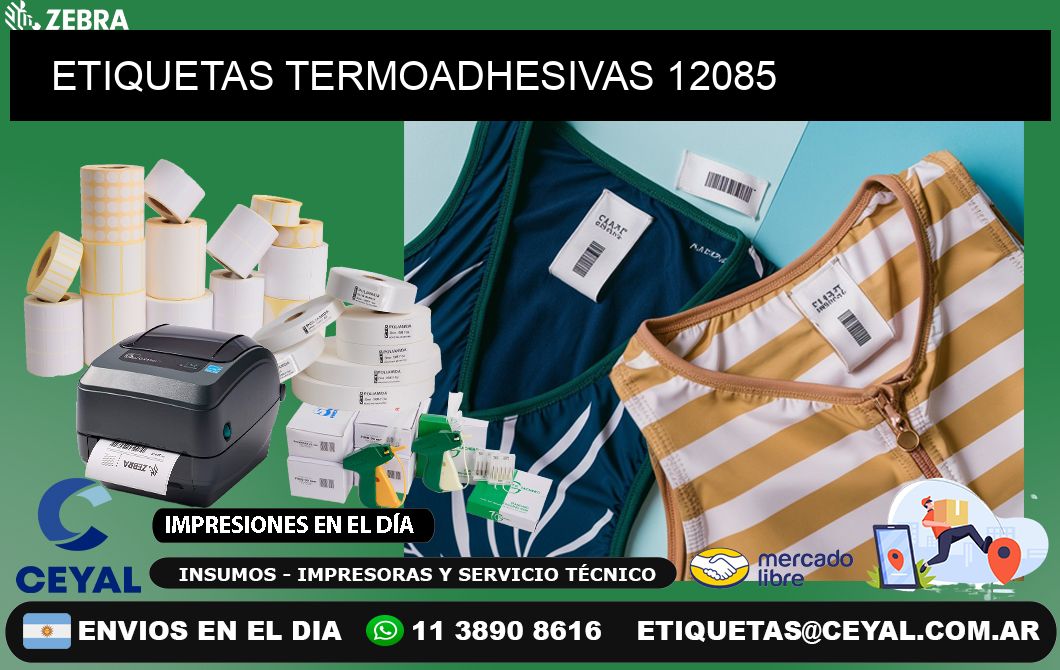 ETIQUETAS TERMOADHESIVAS 12085