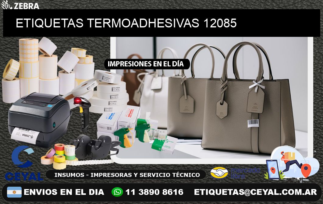 ETIQUETAS TERMOADHESIVAS 12085