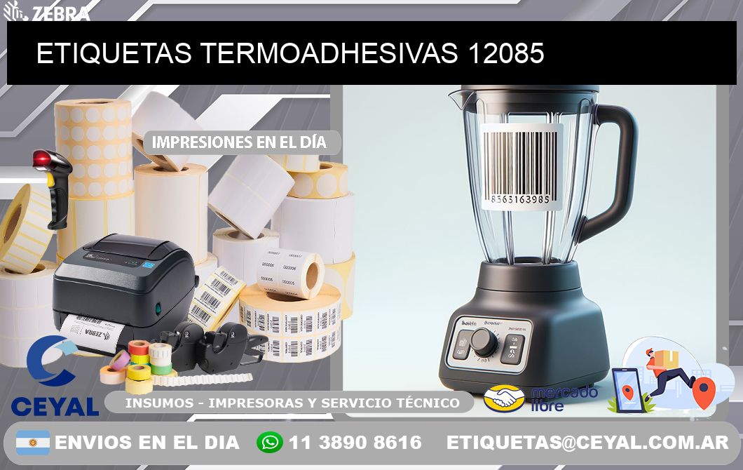 ETIQUETAS TERMOADHESIVAS 12085