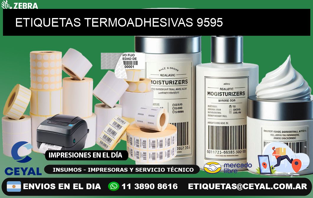 ETIQUETAS TERMOADHESIVAS 9595