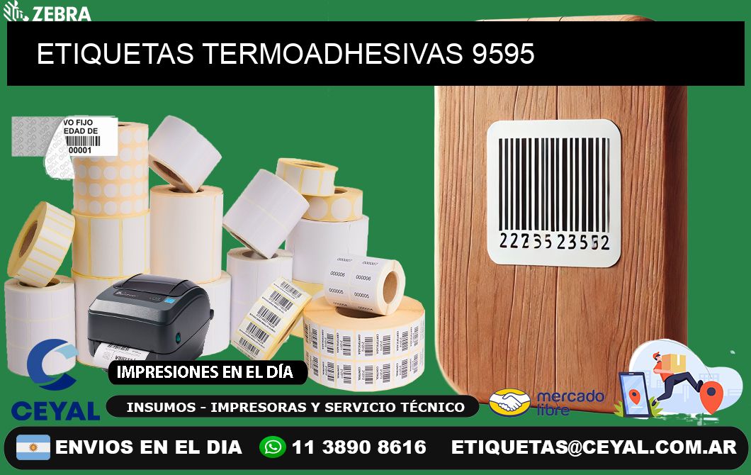 ETIQUETAS TERMOADHESIVAS 9595