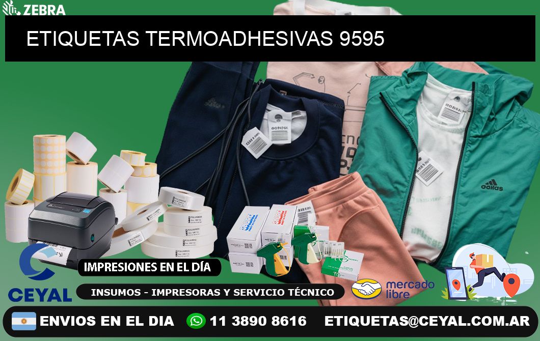 ETIQUETAS TERMOADHESIVAS 9595