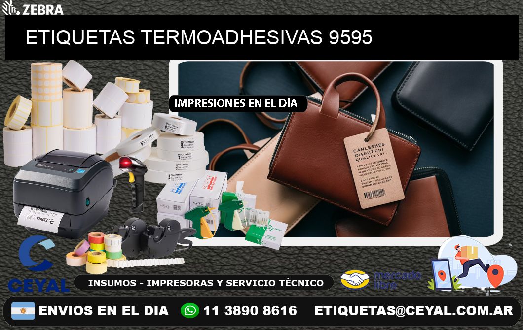 ETIQUETAS TERMOADHESIVAS 9595