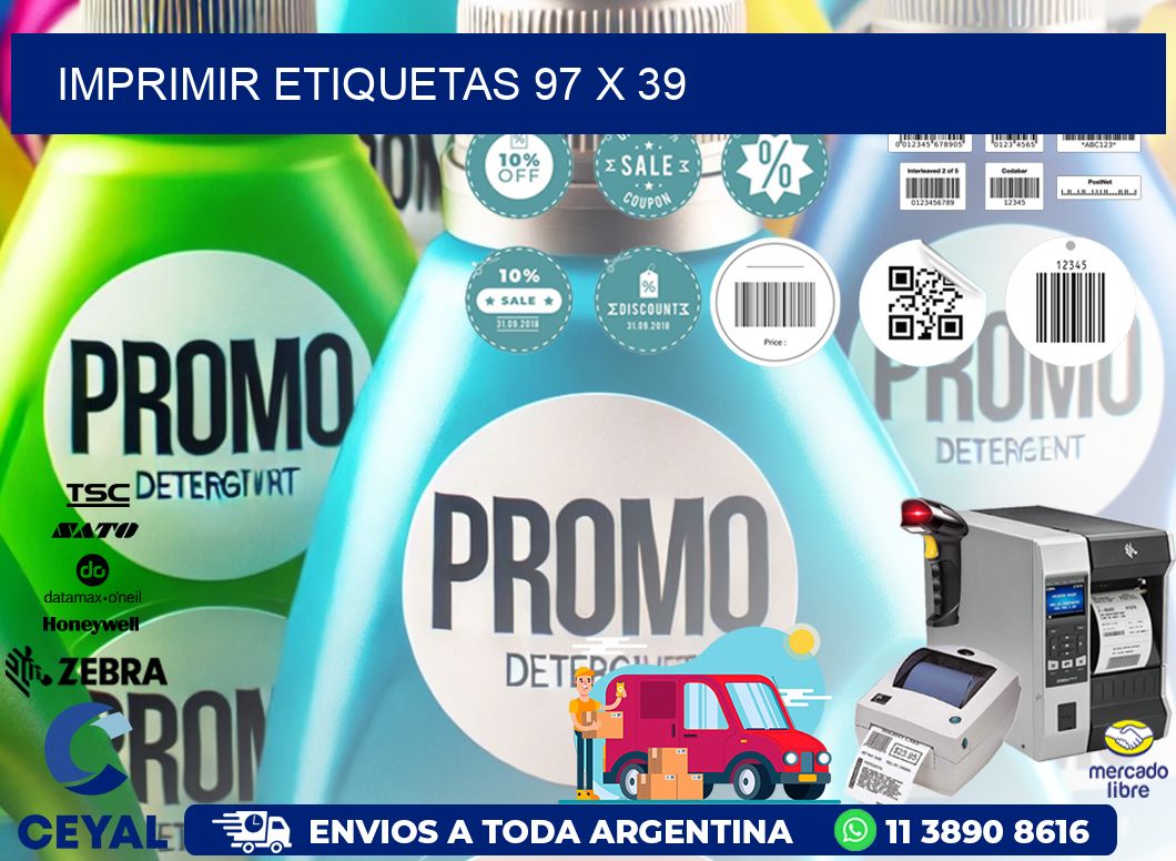 IMPRIMIR ETIQUETAS 97 x 39