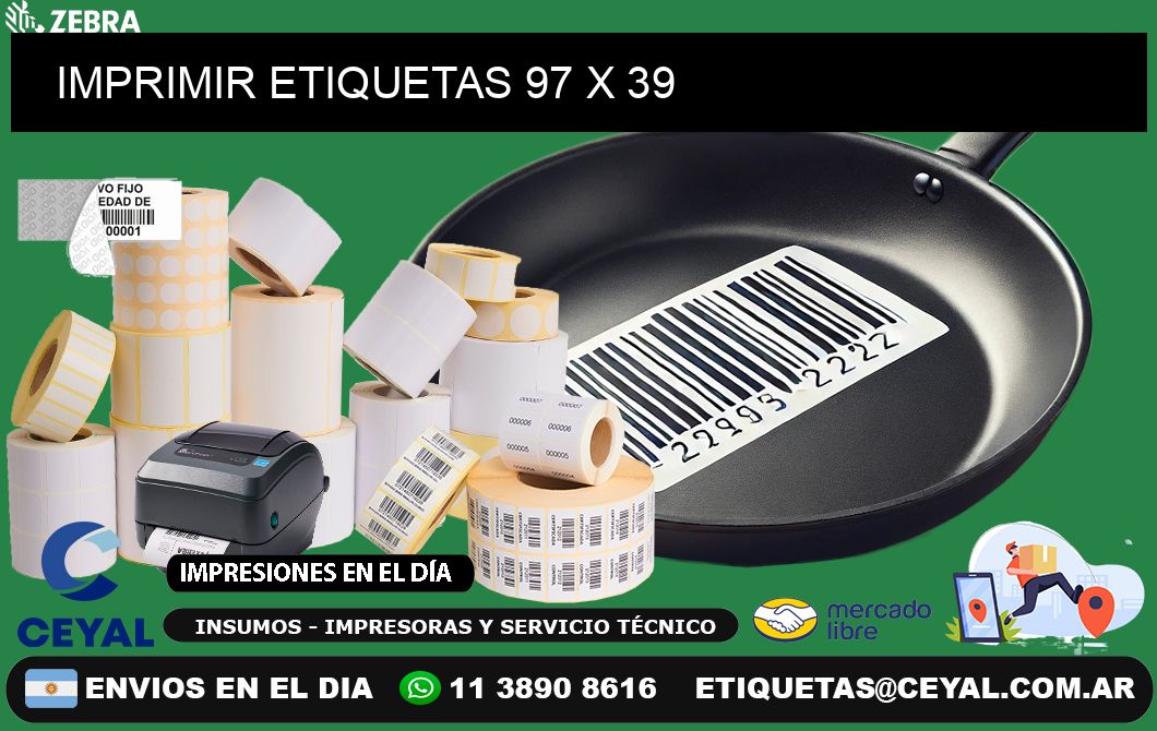 IMPRIMIR ETIQUETAS 97 x 39