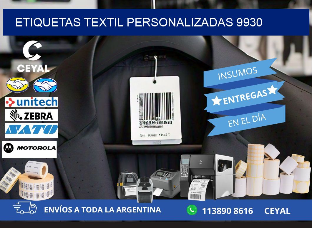 ETIQUETAS TEXTIL PERSONALIZADAS 9930