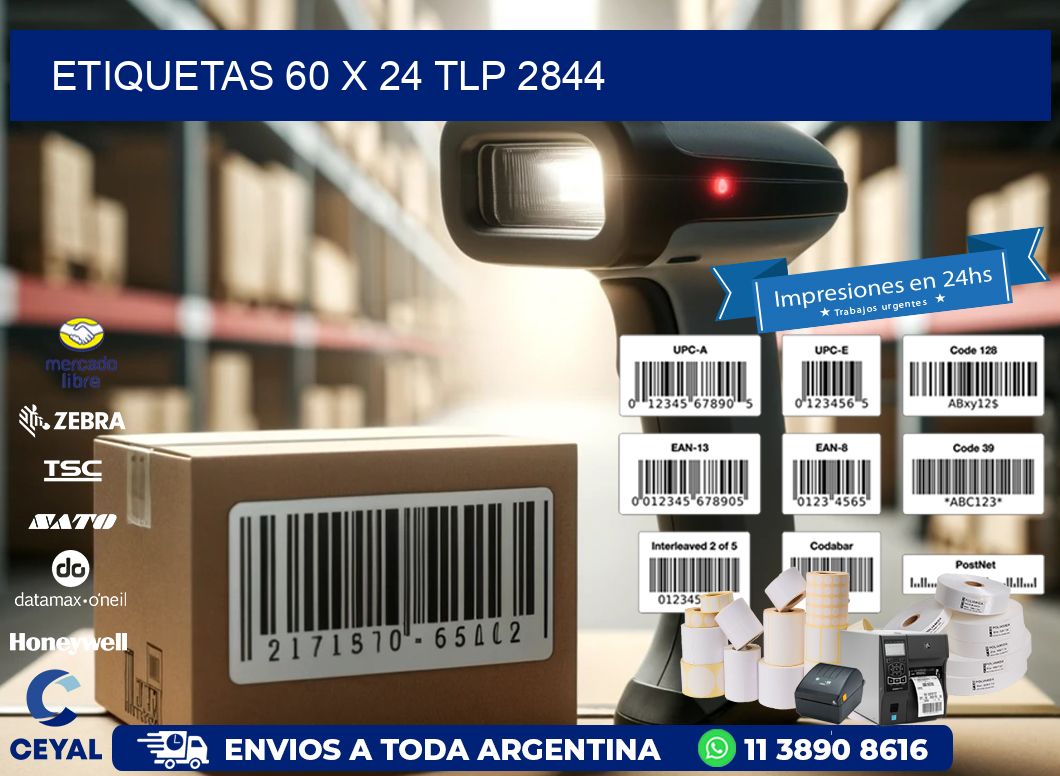 ETIQUETAS 60 x 24 TLP 2844