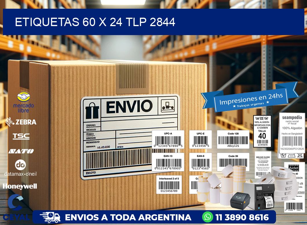 ETIQUETAS 60 x 24 TLP 2844