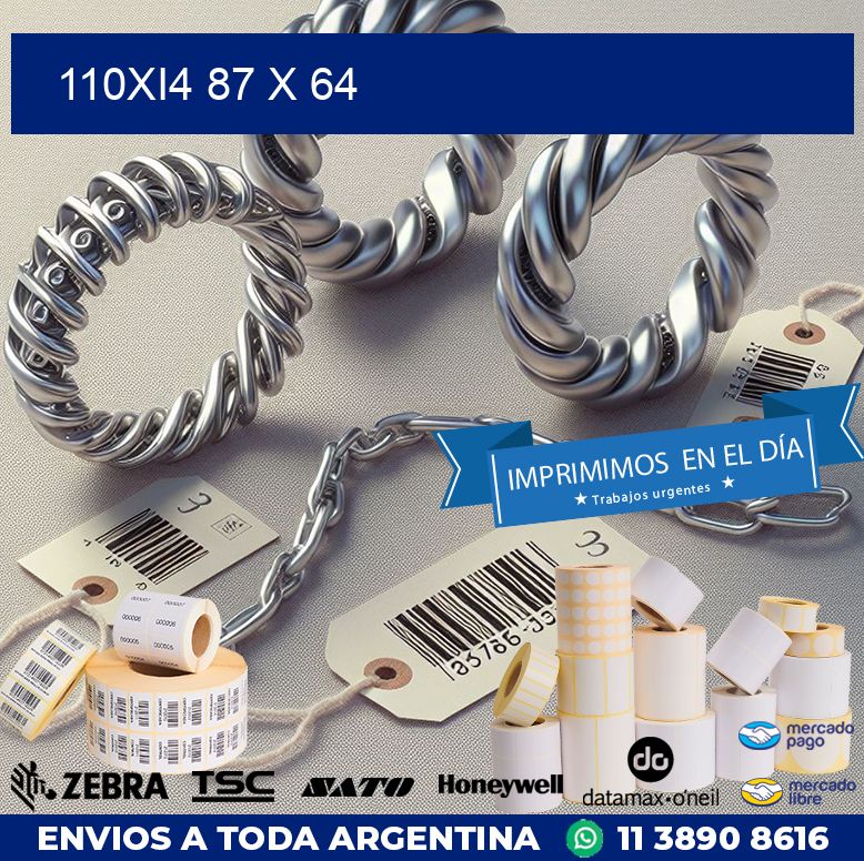 110Xi4 87 x 64