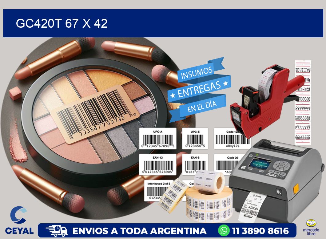GC420T 67 x 42