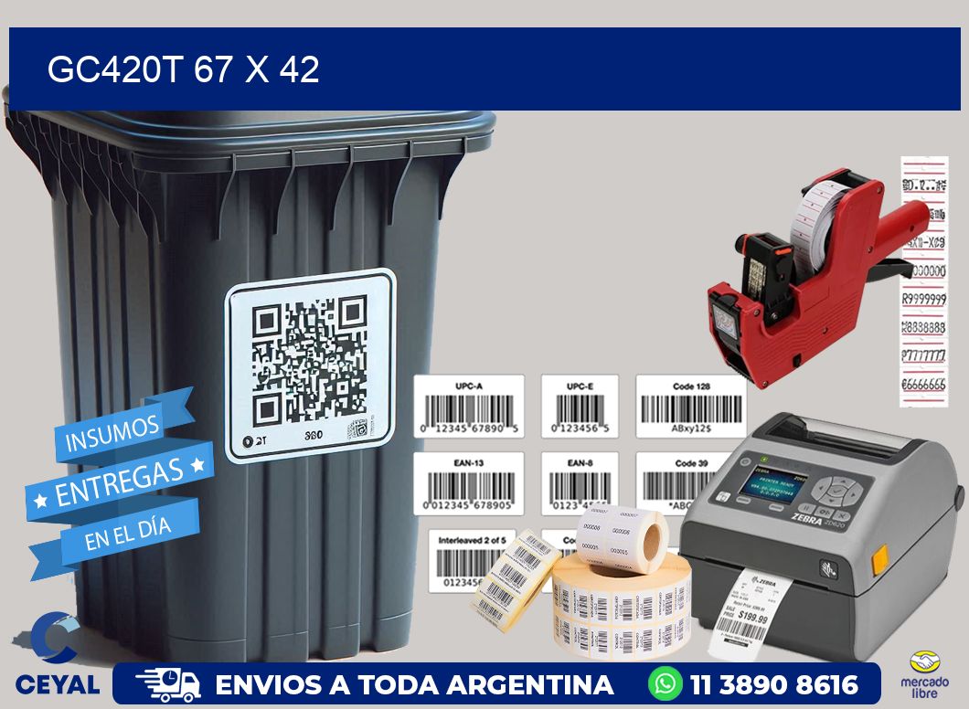 GC420T 67 x 42