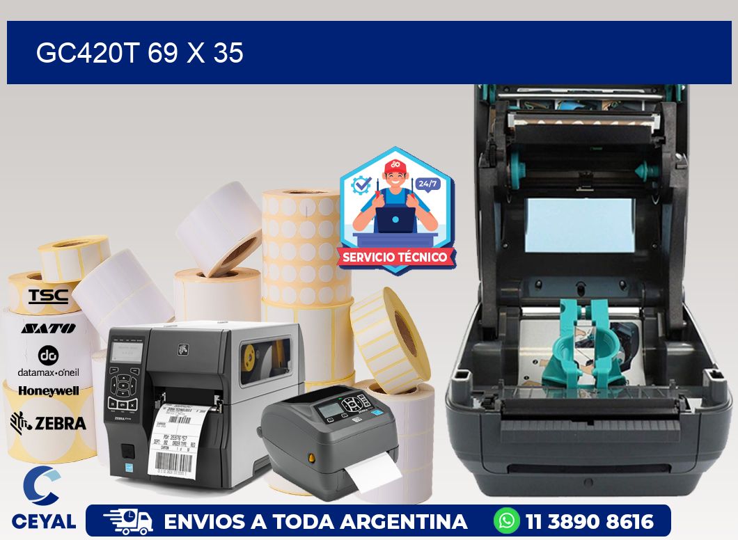 GC420T 69 x 35