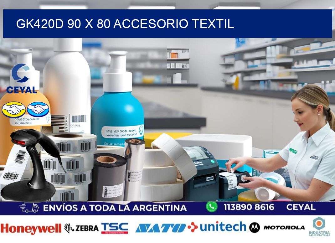GK420D 90 x 80 ACCESORIO TEXTIL