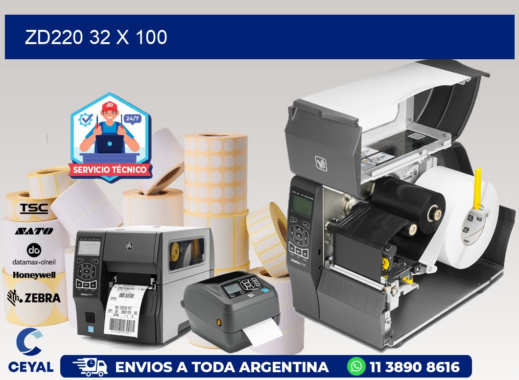 ZD220 32 x 100