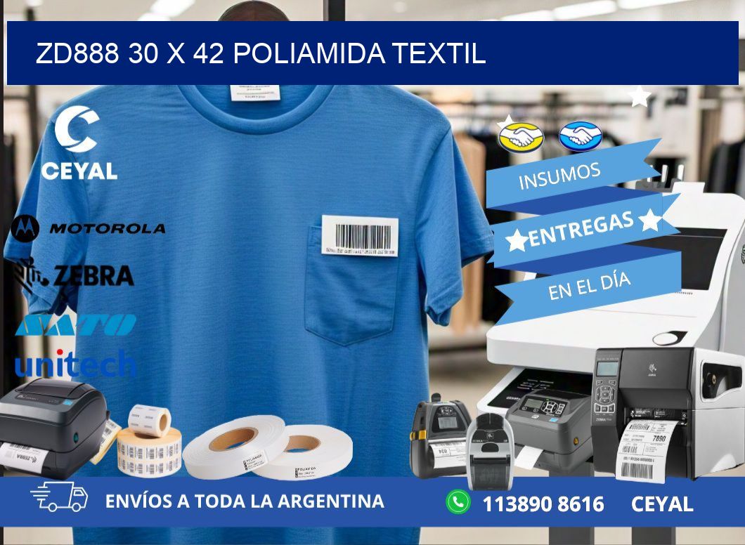 ZD888 30 x 42 POLIAMIDA TEXTIL