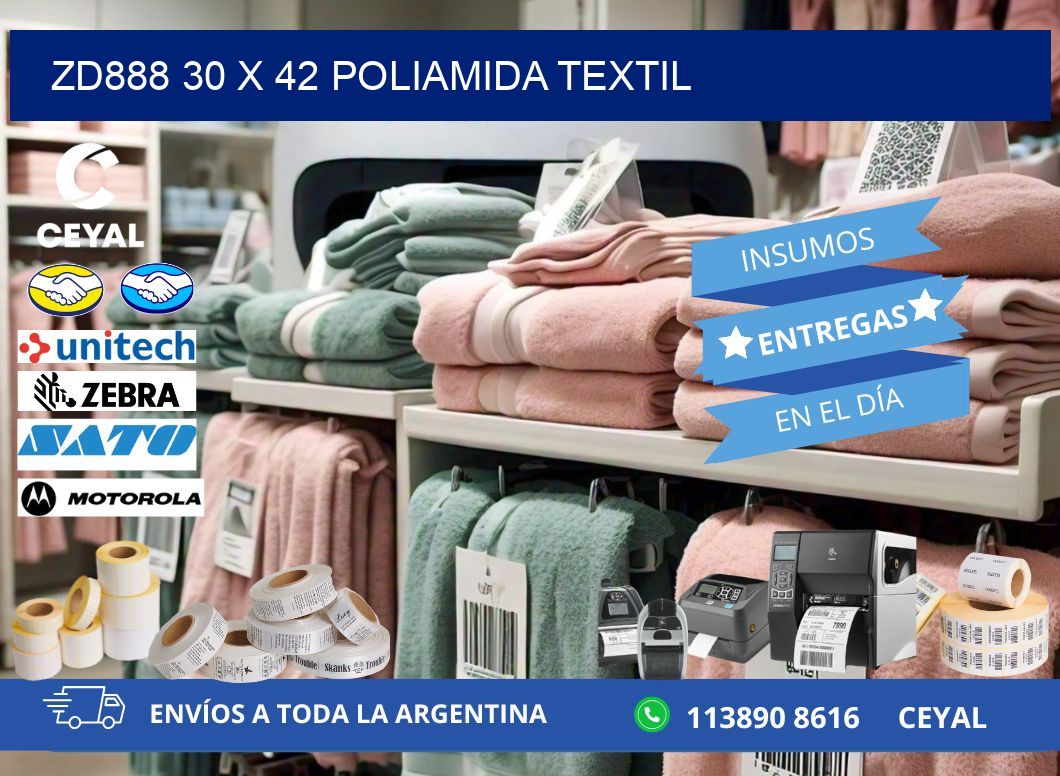 ZD888 30 x 42 POLIAMIDA TEXTIL