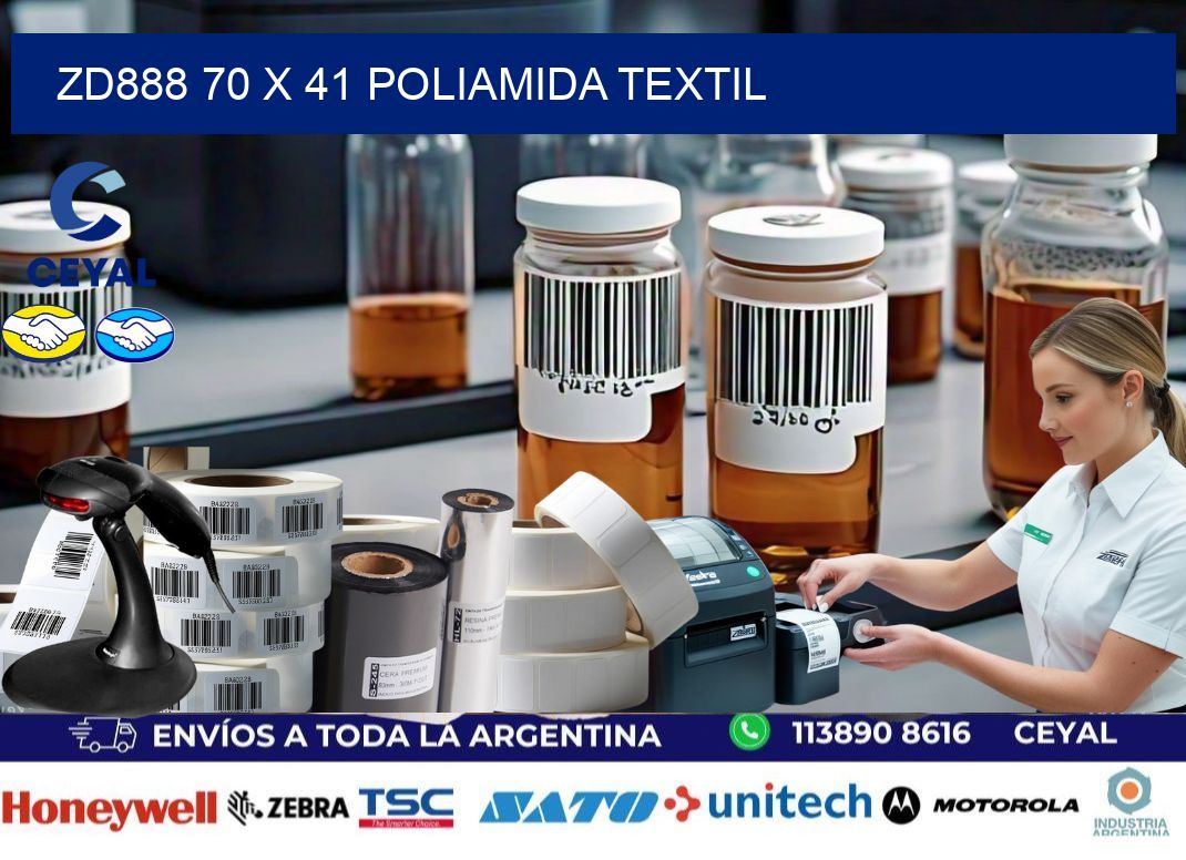 ZD888 70 x 41 POLIAMIDA TEXTIL
