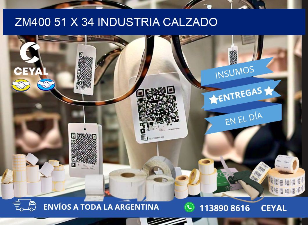 ZM400 51 x 34 INDUSTRIA CALZADO