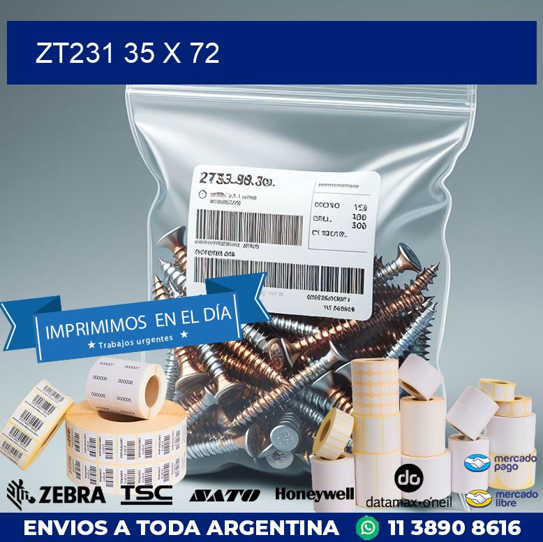 ZT231 35 x 72