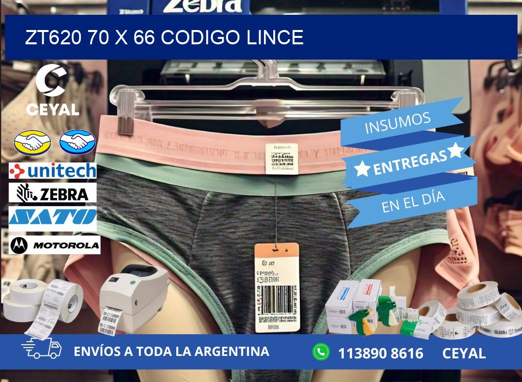 ZT620 70 x 66 CODIGO LINCE