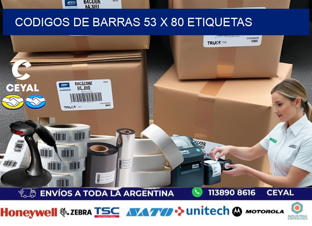 codigos de barras 53 x 80 etiquetas