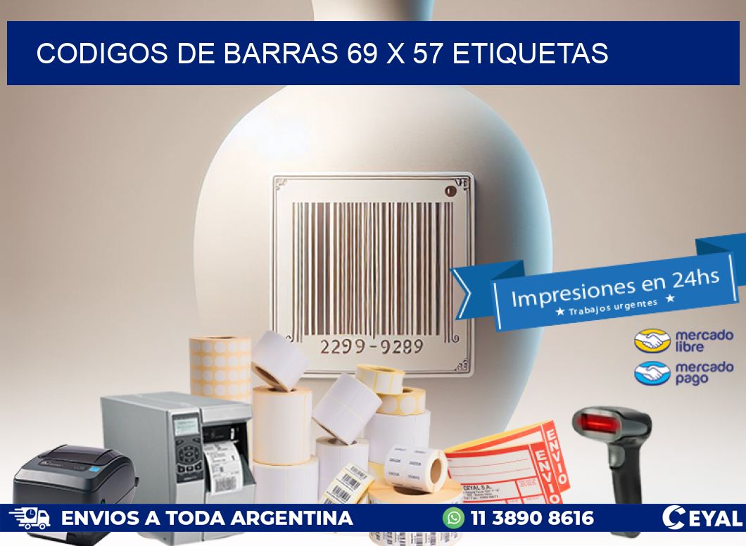 codigos de barras 69 x 57 etiquetas