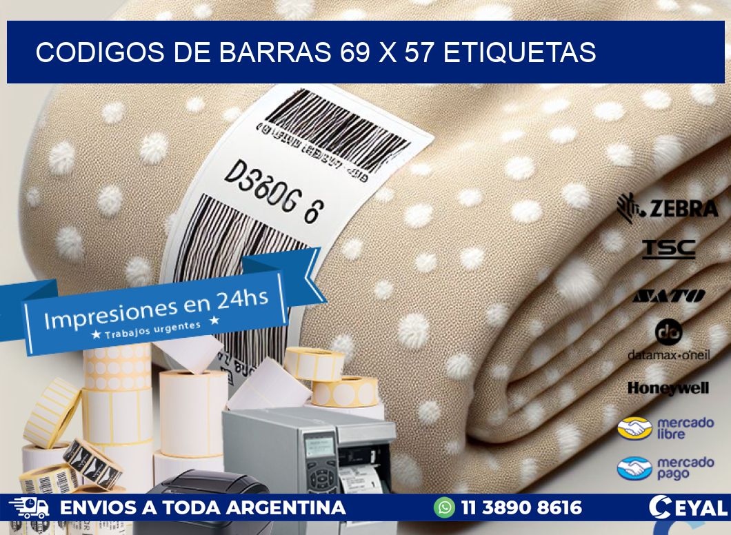 codigos de barras 69 x 57 etiquetas