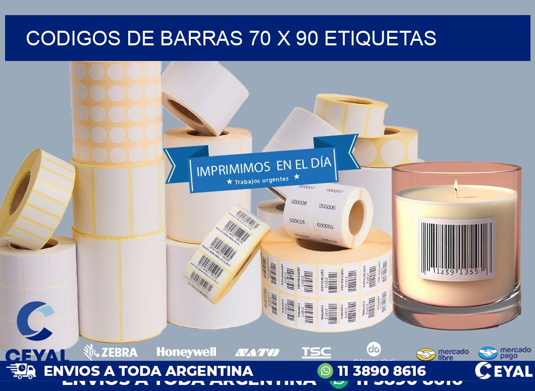 codigos de barras 70 x 90 etiquetas