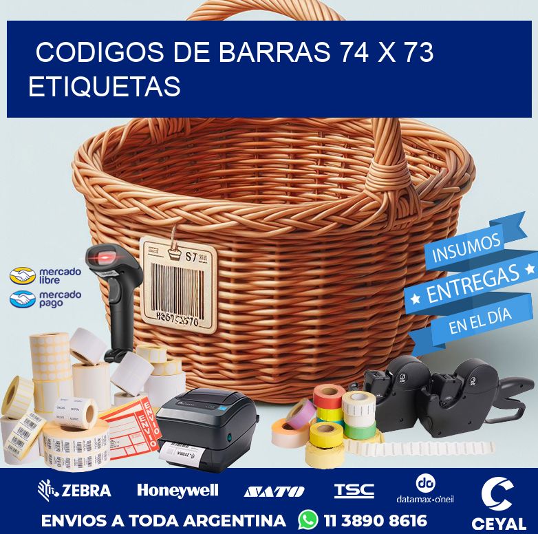 codigos de barras 74 x 73 etiquetas