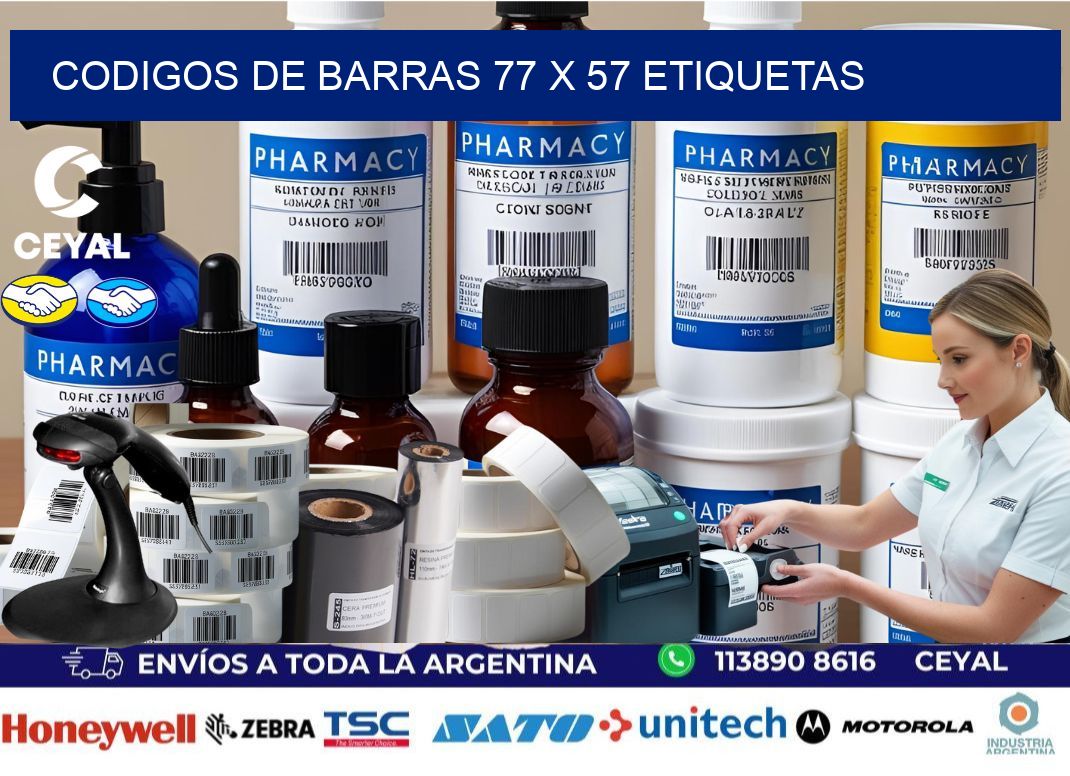 codigos de barras 77 x 57 etiquetas