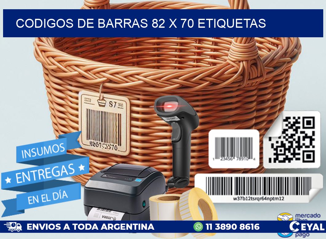codigos de barras 82 x 70 etiquetas
