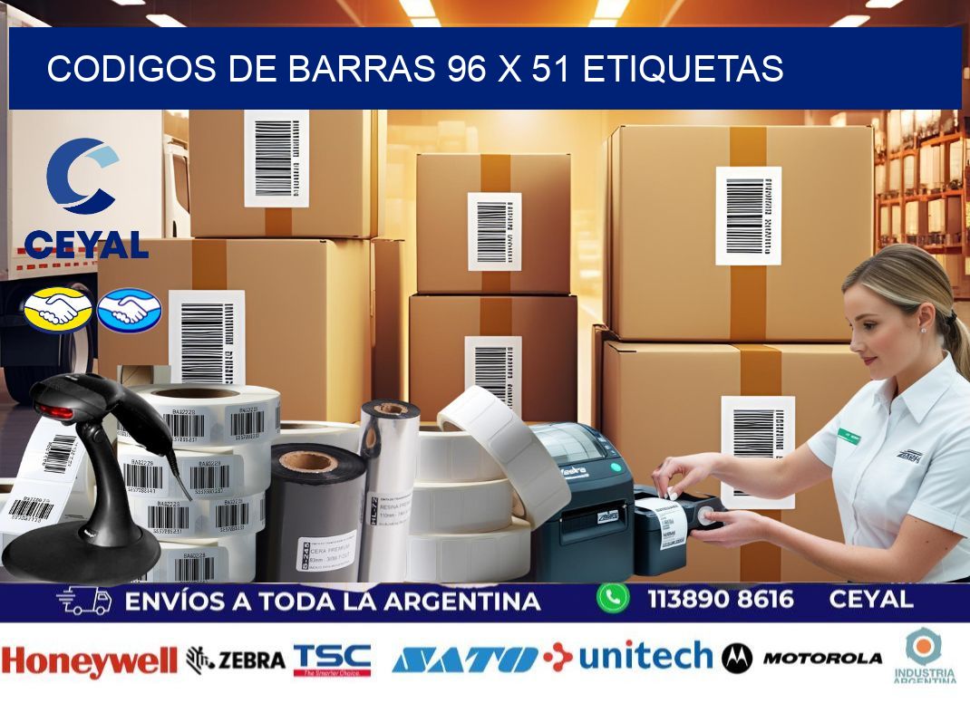 codigos de barras 96 x 51 etiquetas