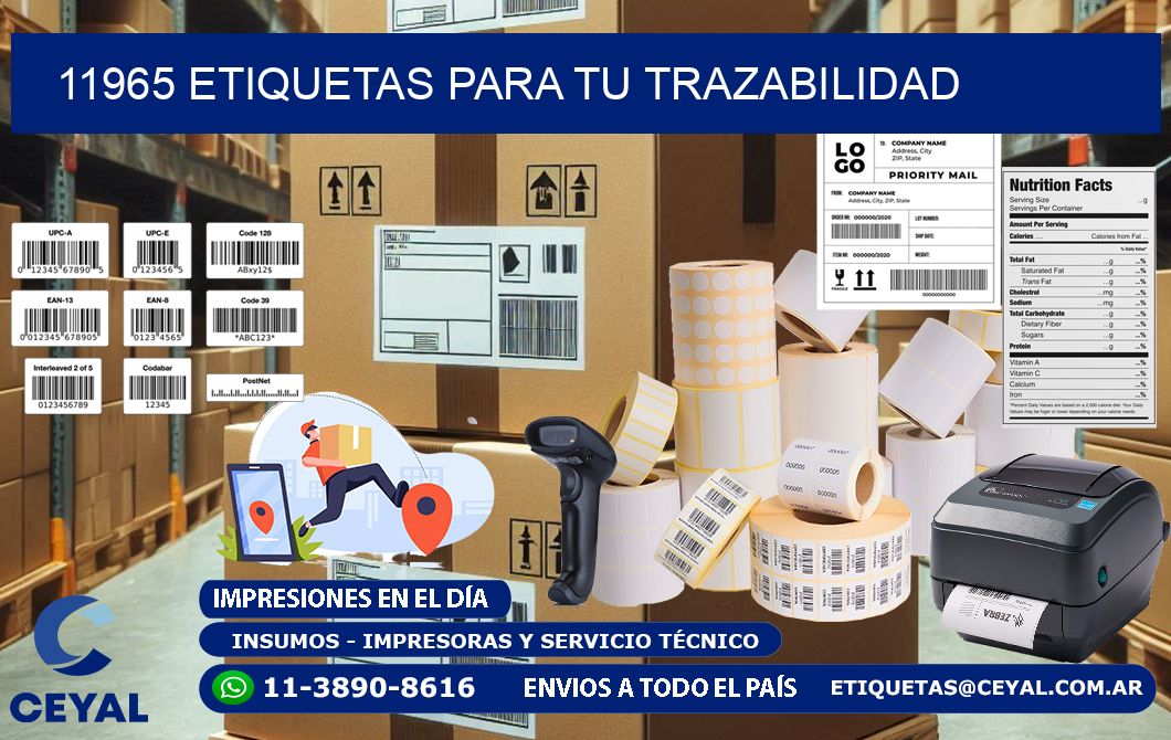 11965 etiquetas para tu trazabilidad