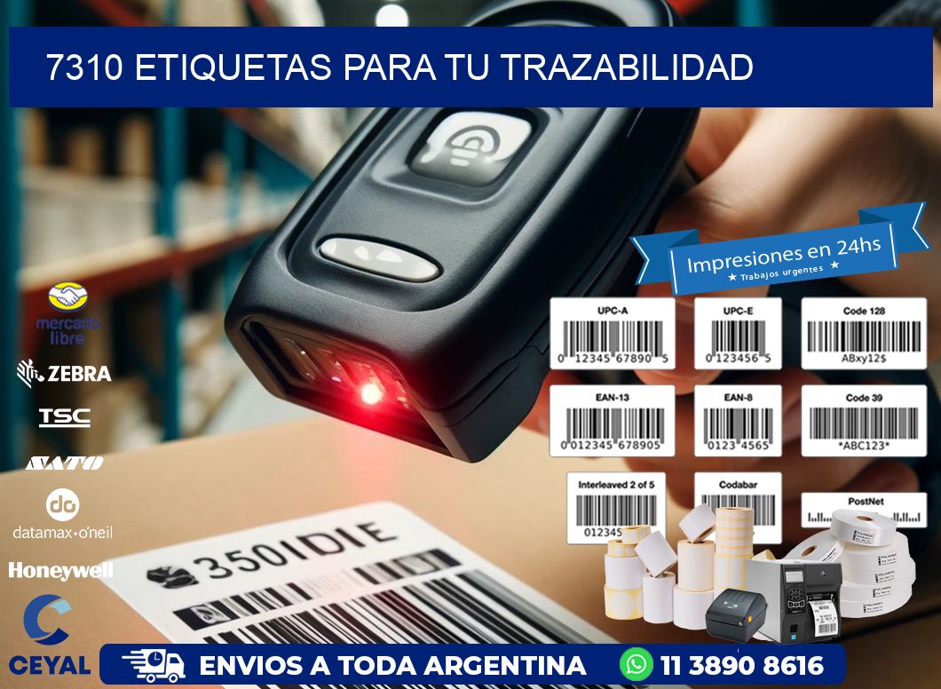 7310 etiquetas para tu trazabilidad