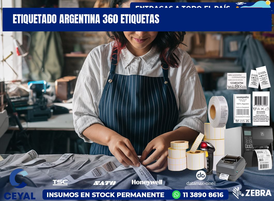 etiquetado argentina 360 etiquetas