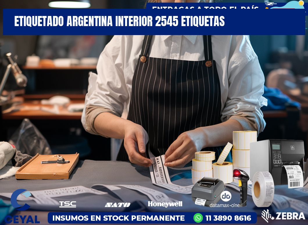etiquetado argentina interior 2545 etiquetas