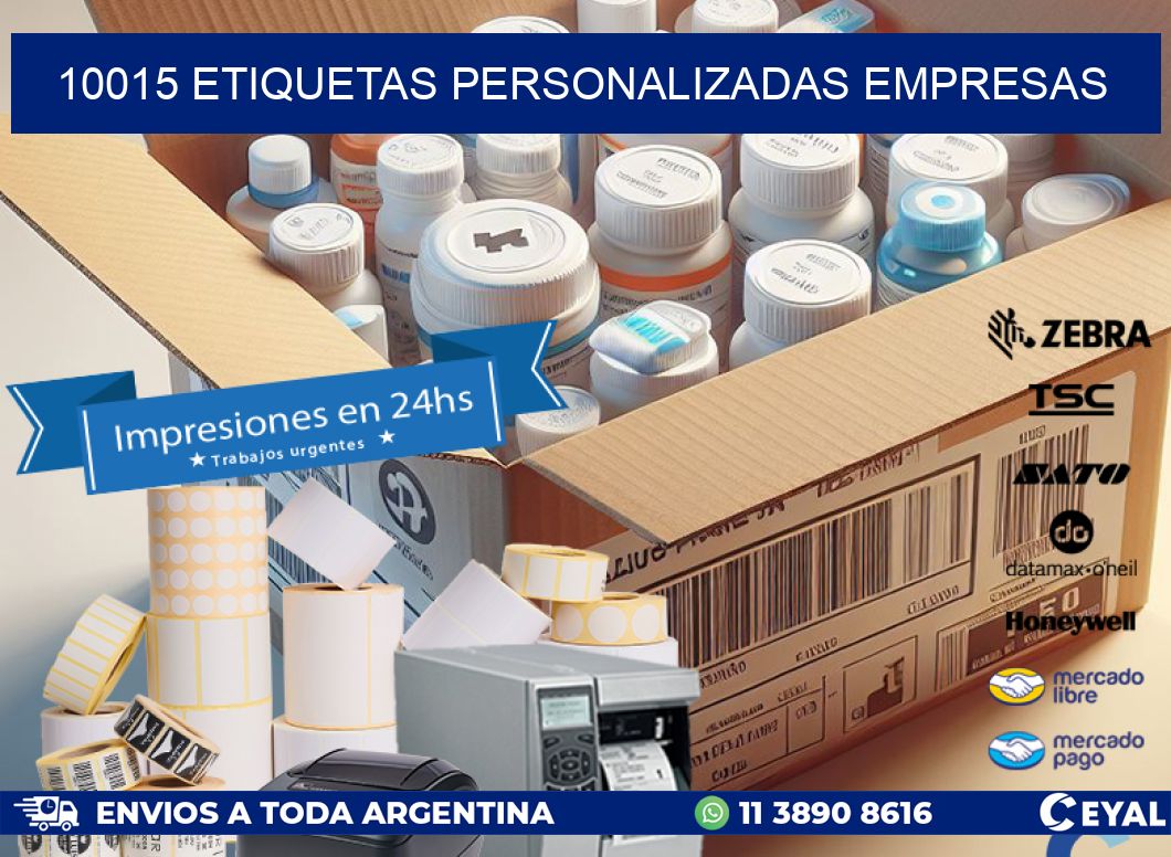 10015 Etiquetas personalizadas empresas