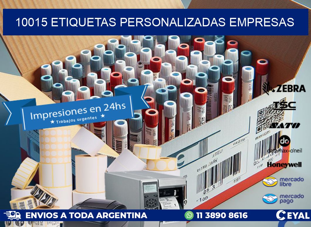 10015 Etiquetas personalizadas empresas